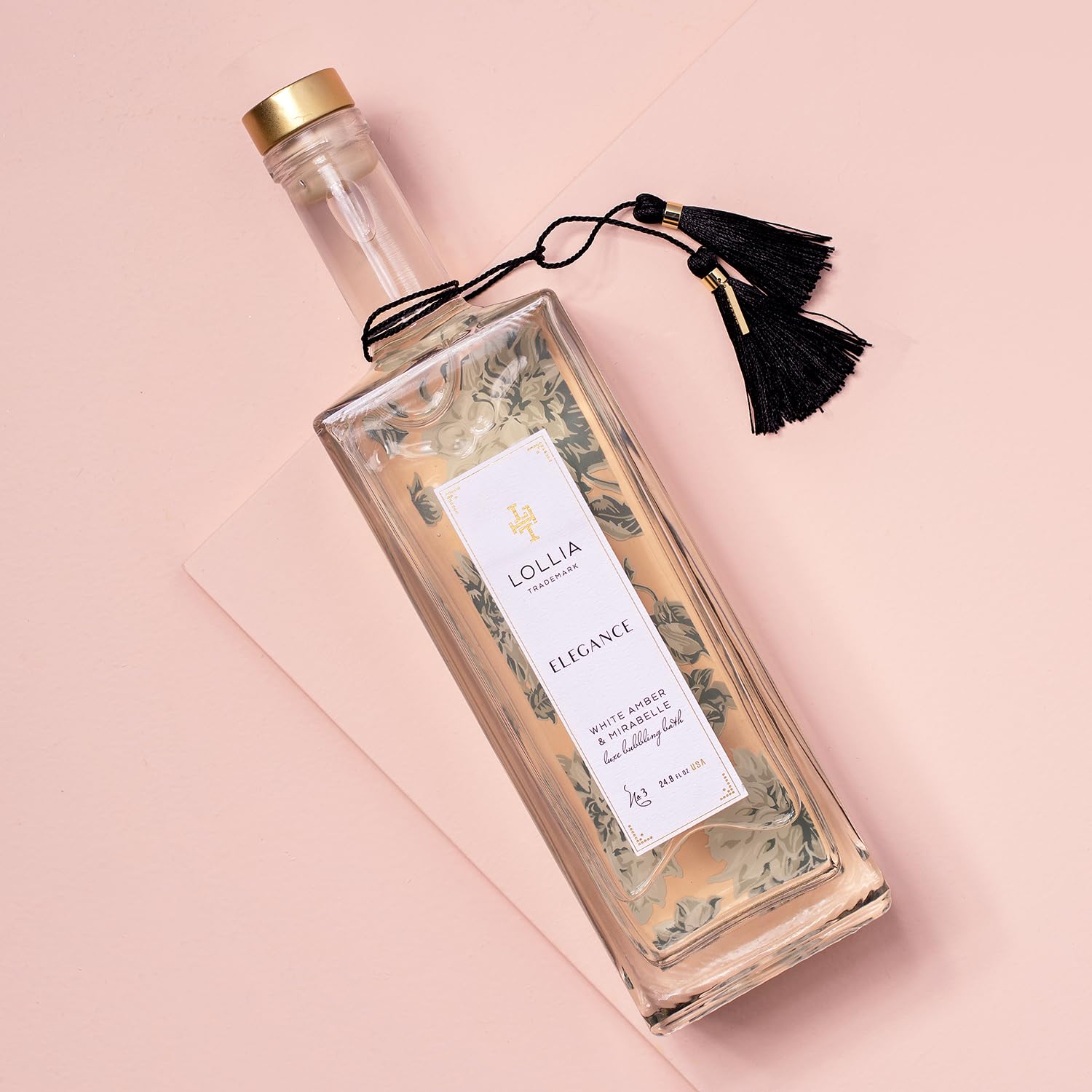 Lollia Bubble Bath, 25 fl. oz. – Soothing & Moisture-Rich Bubble Bath, Hydrating Ingredients, Enchanting Floral Bubble Bath for Women