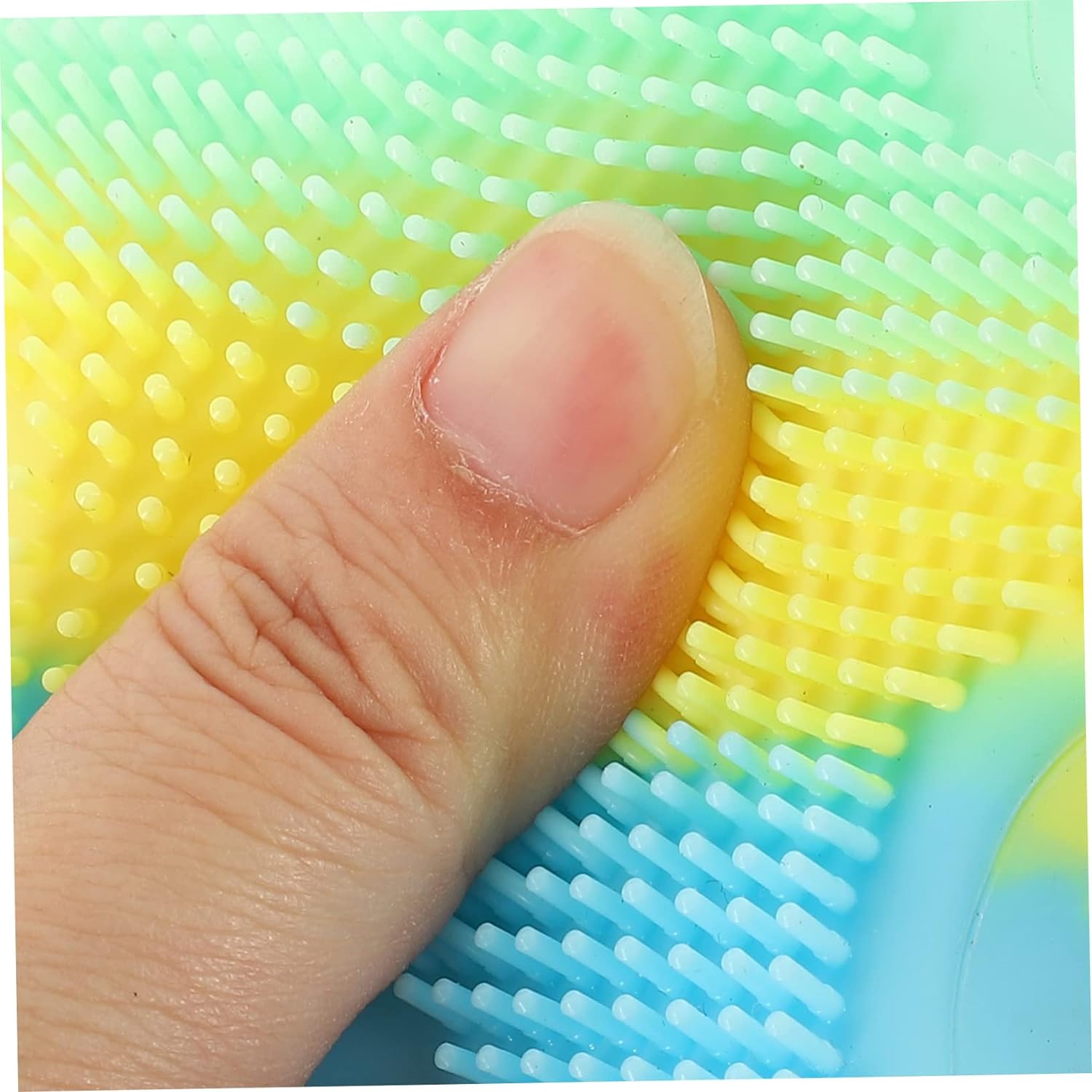 Beatifufu 2 pcs Silicone Bath Brush Bathing Massage Brush sea Animal Shower Ball Soft Shower Scrubber Facial Cleansing Brush Crab Starfish Bath Toy Silica Gel Cleaning Brush Baby Body