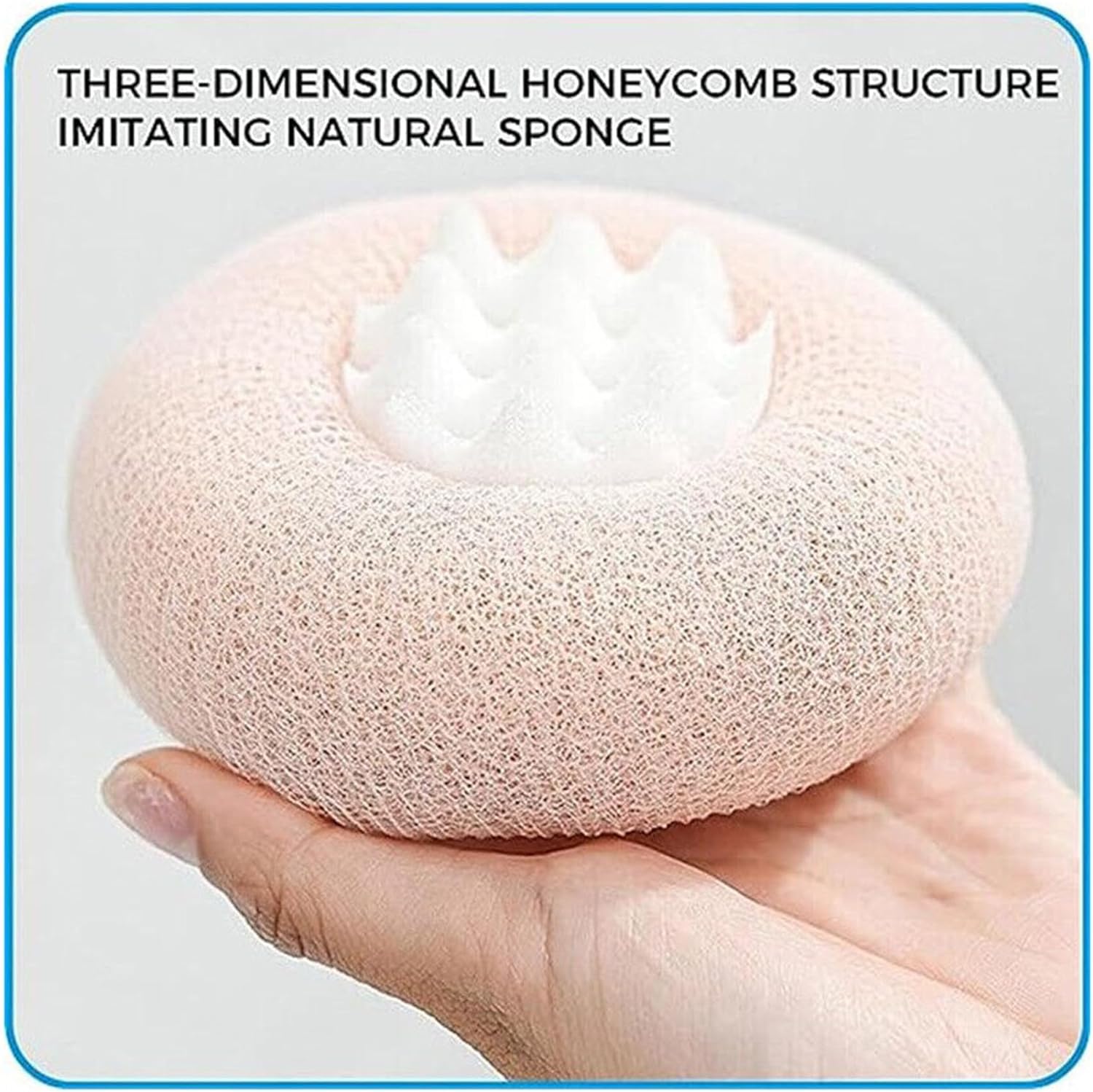 New Upgrade 2-in-1 Sunflower Bath Ball, Super Soft Sunflower Suction Cup Bath Ball, Exfoliating Bath Sponge Cleaning Brush, Shower Loofah Sponge