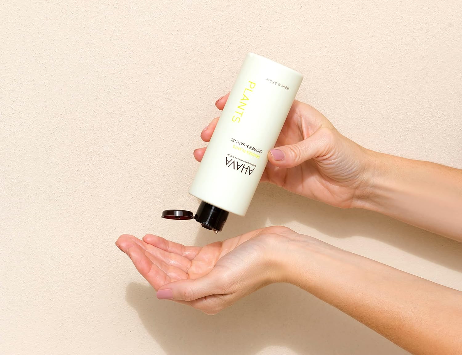 AHAVA DeadSea Plants Shower and Bath Oil, 8.5 Fl Oz