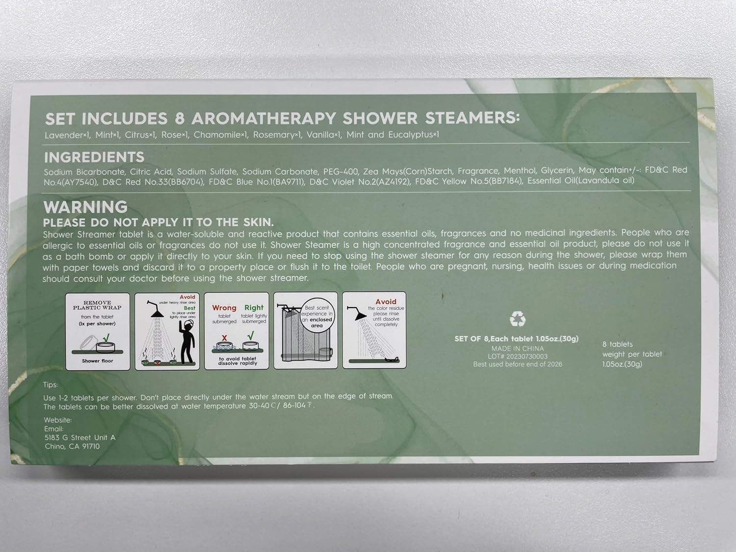 Shower Steamers Aromatherapy Christmas Gifts Stocking Stuffers for Women 8 PCS, BLRIET Shower Bombs Birthday Gift for Mom with Lavender Natural Essential Oils, Self Care & Relaxation Gifts for Lover