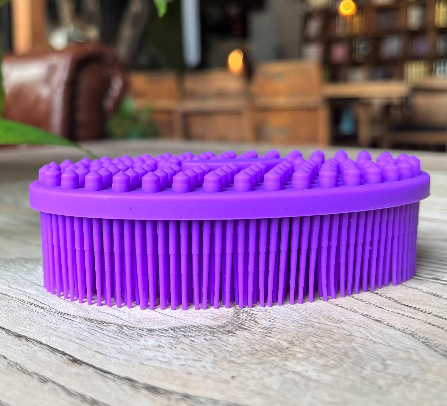 Premium Sensory Brush for Kids or Autism,Soft Silicone Body Scrubber,2 in 1 Sensory Room Occupational Therapy Sensory Brushes,Silicone Loofah,Pets Shower Brush Bath Brush Shampoo Brush(Whale-Teal)