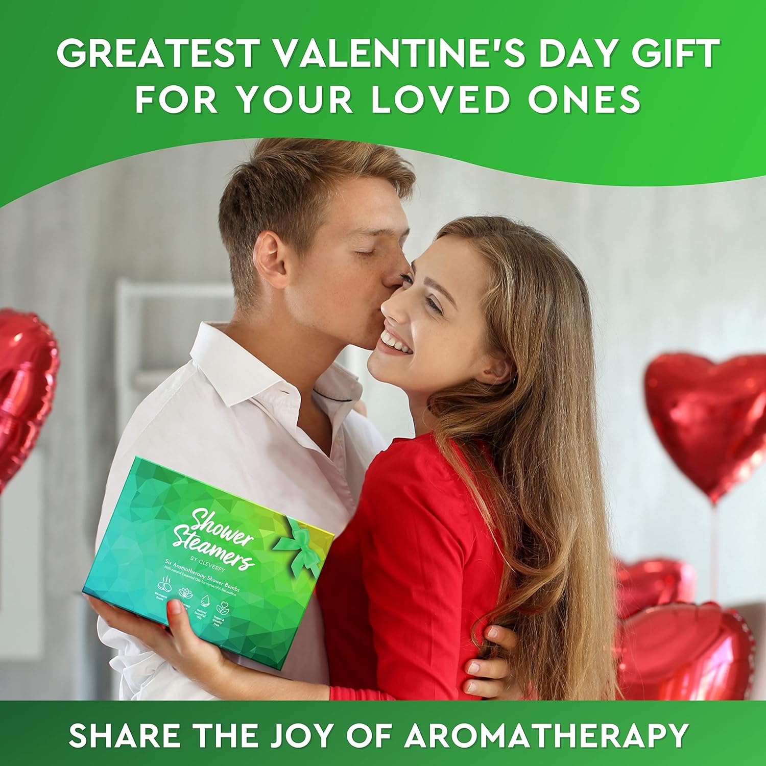 Cleverfy Shower Steamers Aromatherapy - 18 Pack of Menthol & Eucalyptus Shower Bombs with Essential Oils for Relaxation and Nasal Congestion. Christmas Gifts and Stocking Stuffers for Women and Men.