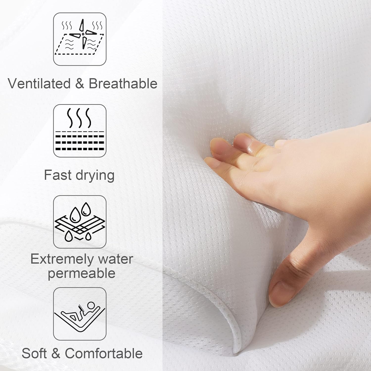 Full Body Bath Pillow, SPA Bathtub Pillow mat with Luxury Lumbar Pillow, Bathtub Pillow for Head Neck Shoulder and Back Support, Set with Shower Sponge, Cellulite Remover and Dry Skin, Gentle Massage