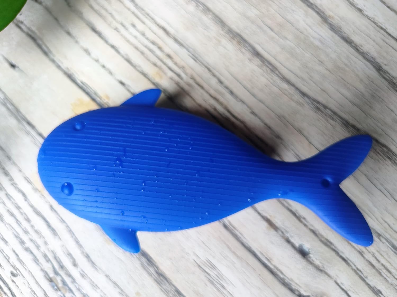 Premium Sensory Brush for Kids or Autism,Soft Silicone Body Scrubber,2 in 1 Sensory Room Occupational Therapy Sensory Brushes,Silicone Loofah,Pets Shower Brush Bath Brush Shampoo Brush(Whale-Teal)