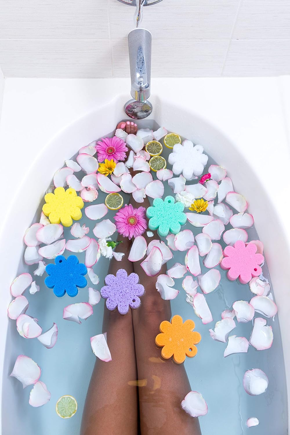 SPONGELLÉ Wild Flower Body Wash Infused Buffer, Honey Blossom