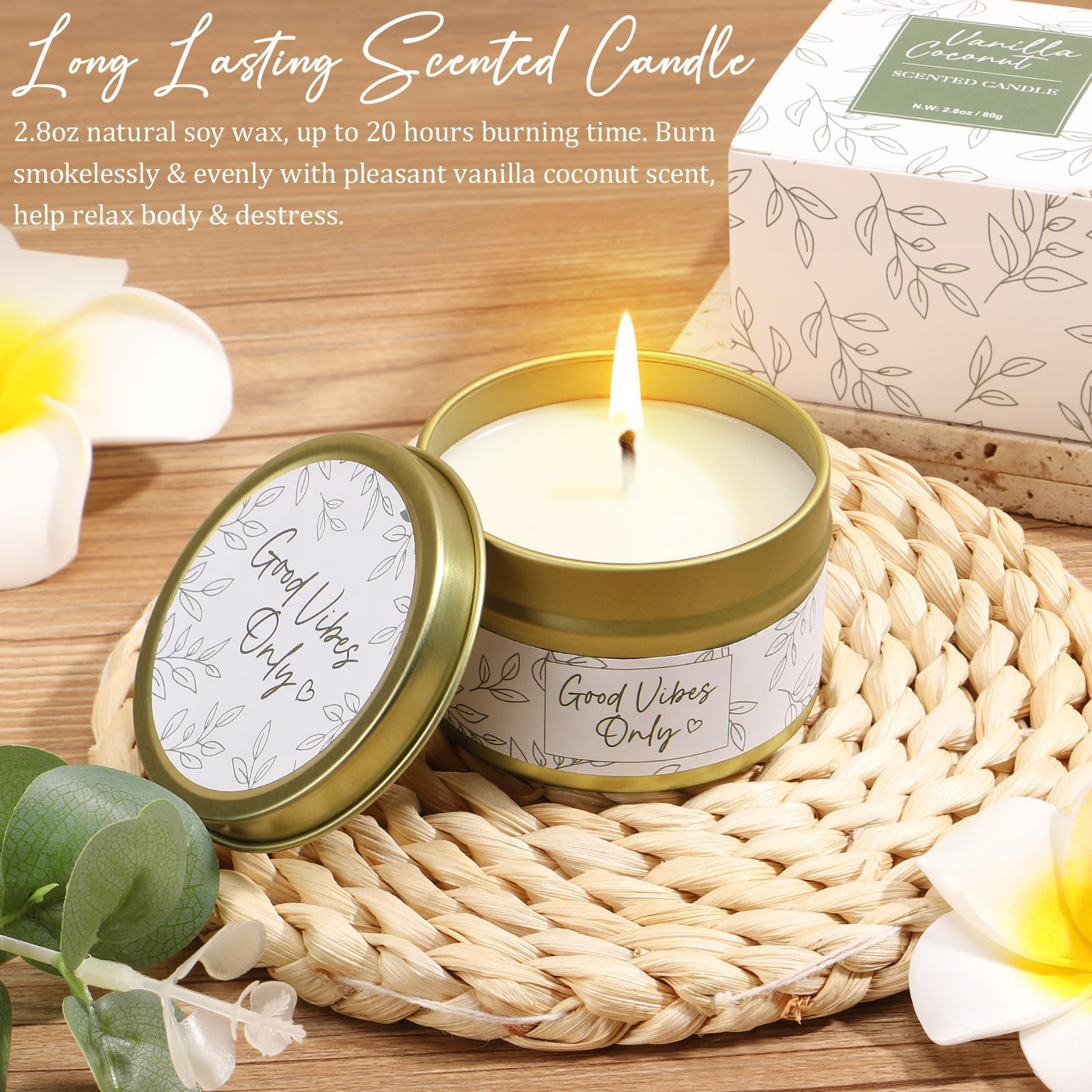 HOAI 22 Self Care Gifts for Women Get Well Soon Gifts, Birthday Gifts for Women Care Package, Sympathy Gift Baskets Spa Gifts Set, Thinking of You Inspirational Christmas Gifts for Mom Her Friend Sister Wife .)