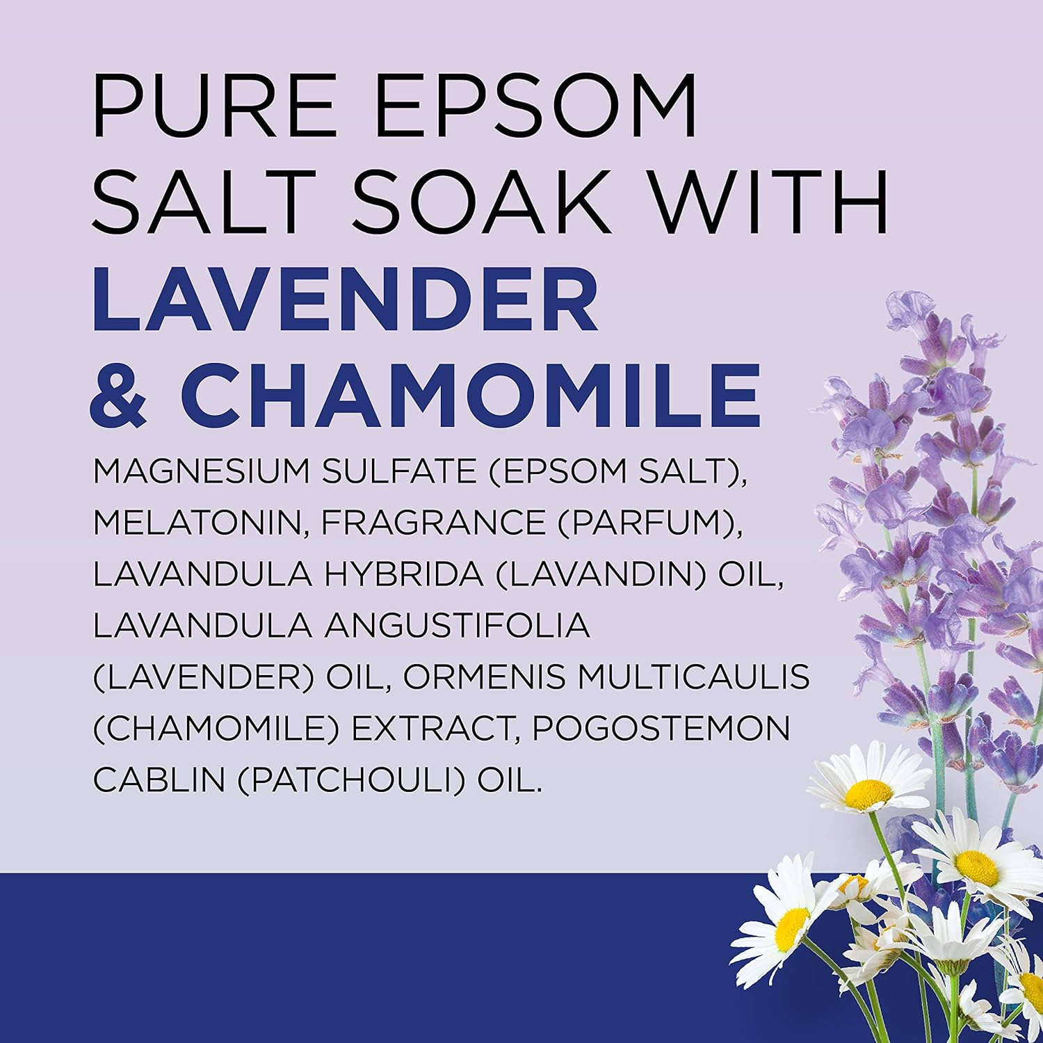 Dr Teal's Epsom Salt Soaking Solution, Soothe & Sleep, Lavender, 3lbs (Packaging May Vary)