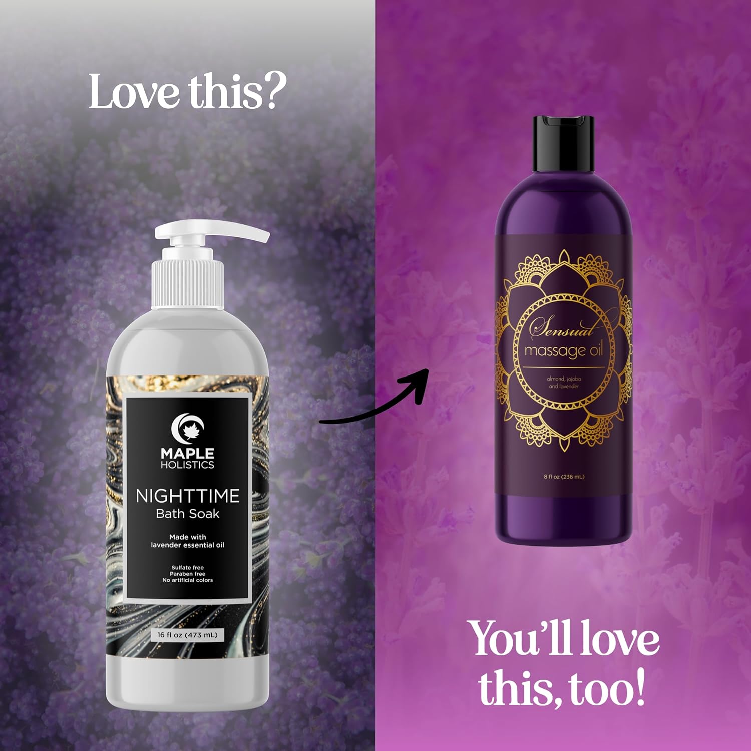 Luxury Nighttime Bubble Bath for Women - Aromatherapy Sleep Bath Soak for Women Relaxing and Nourishing Vegan Formula with Lavender Essential Oil and Shea Butter - Sulfate Paraben and Phthalate Free