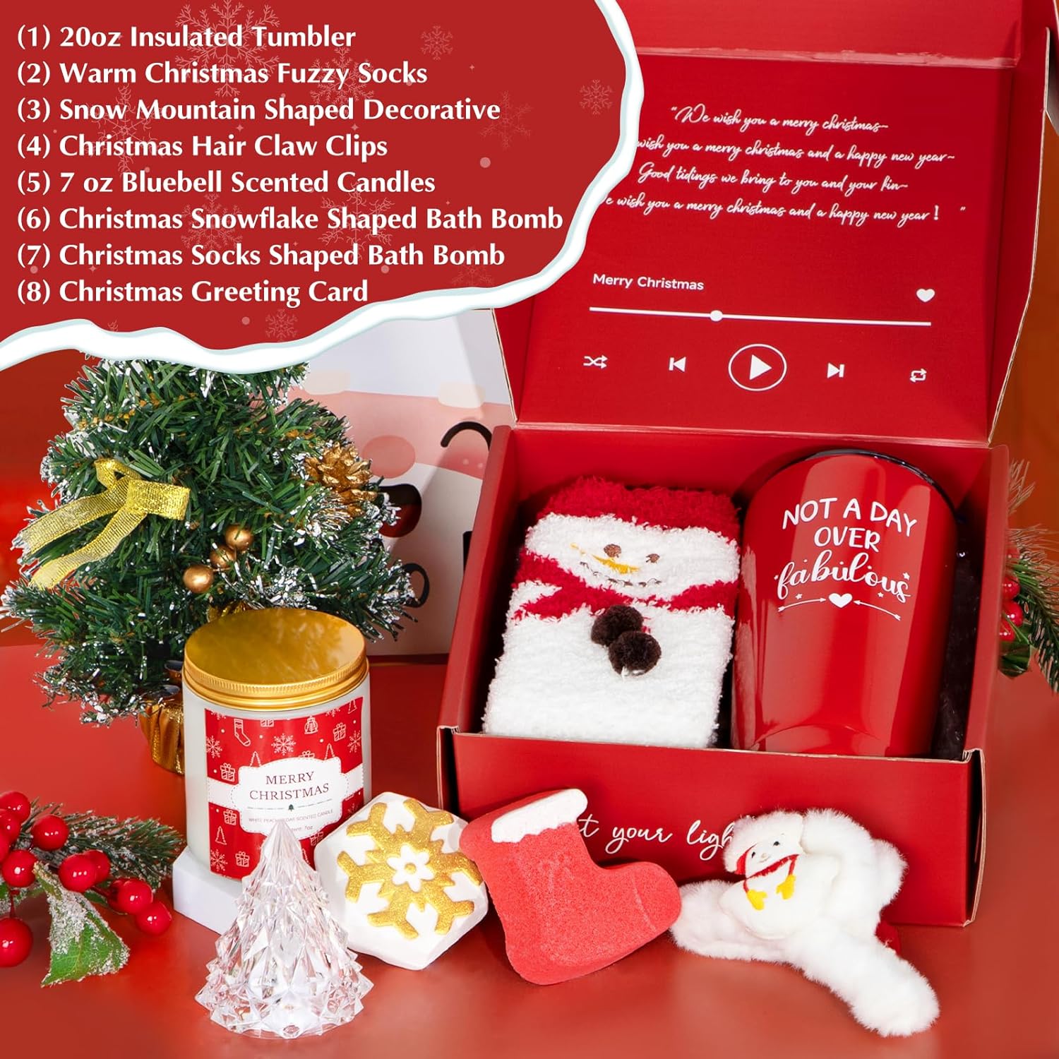 Birthday Gifts for Women, Sunflower Gifts Sending Sunshine Christmas Gifts, Get Well Soon Gifts Basket Care Package Unique Relaxation Gifts Box for Thinking of You Her Sister Best Friend