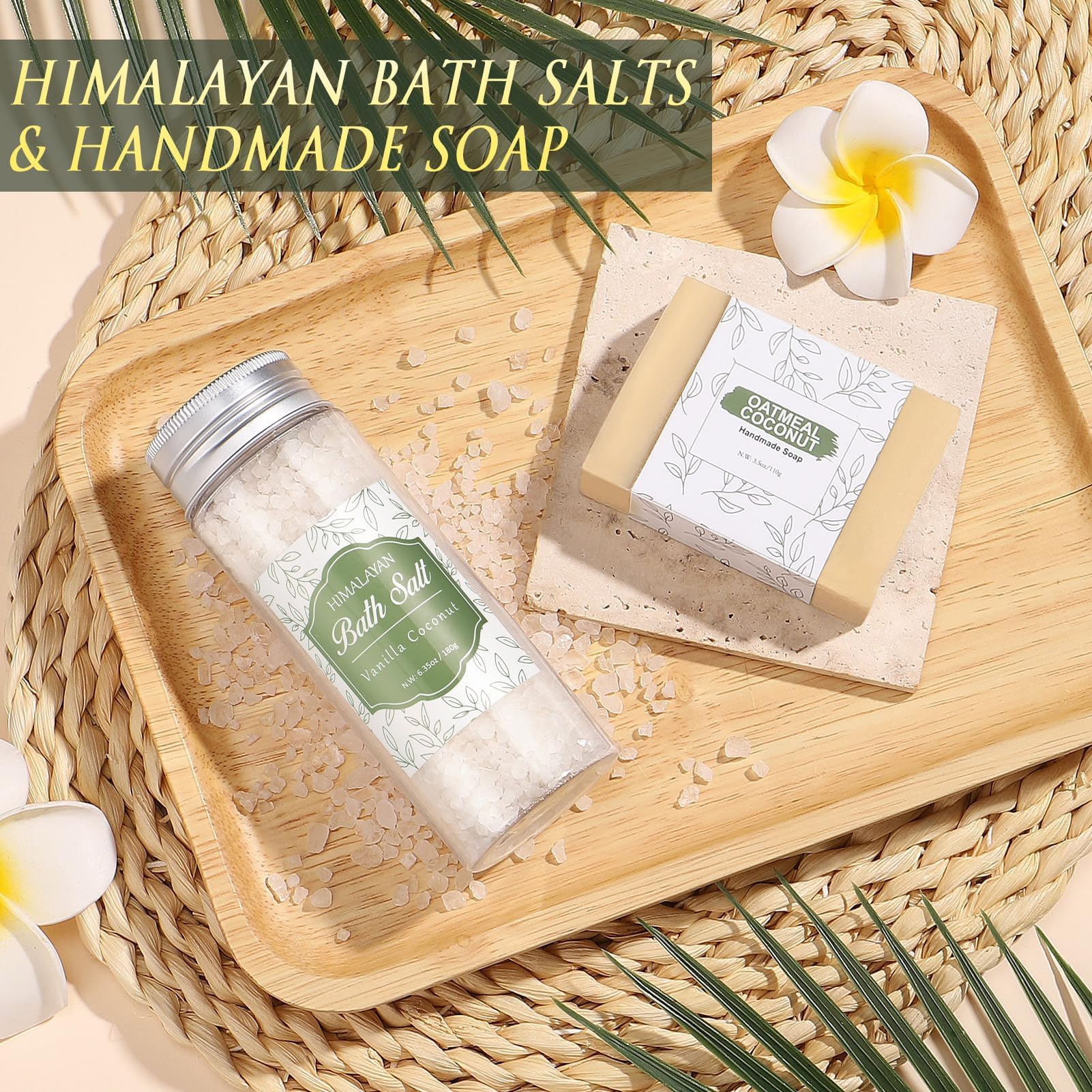 HOAI 22 Self Care Gifts for Women Get Well Soon Gifts, Birthday Gifts for Women Care Package, Sympathy Gift Baskets Spa Gifts Set, Thinking of You Inspirational Christmas Gifts for Mom Her Friend Sister Wife .)