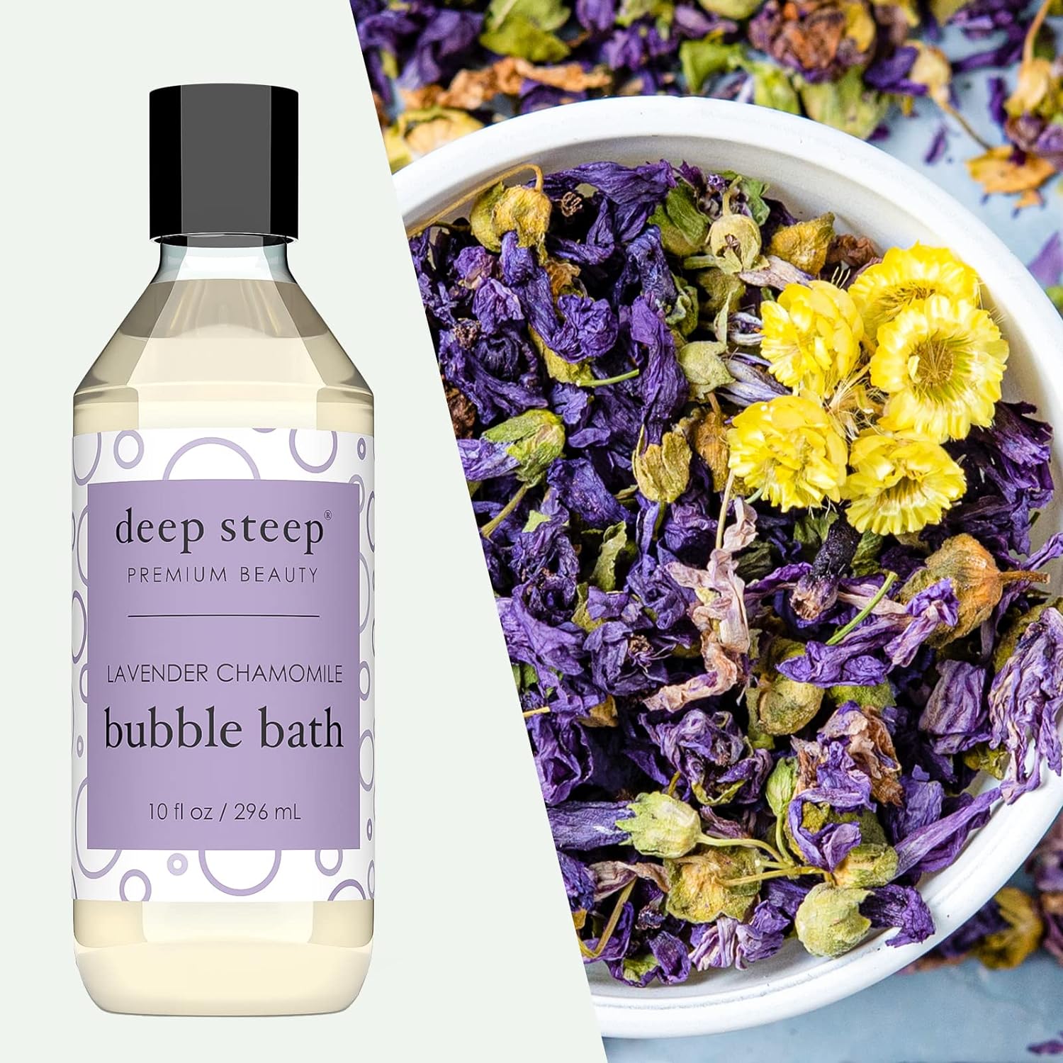 Deep Steep Bubble Bath, 10 oz (Honey Blossom)
