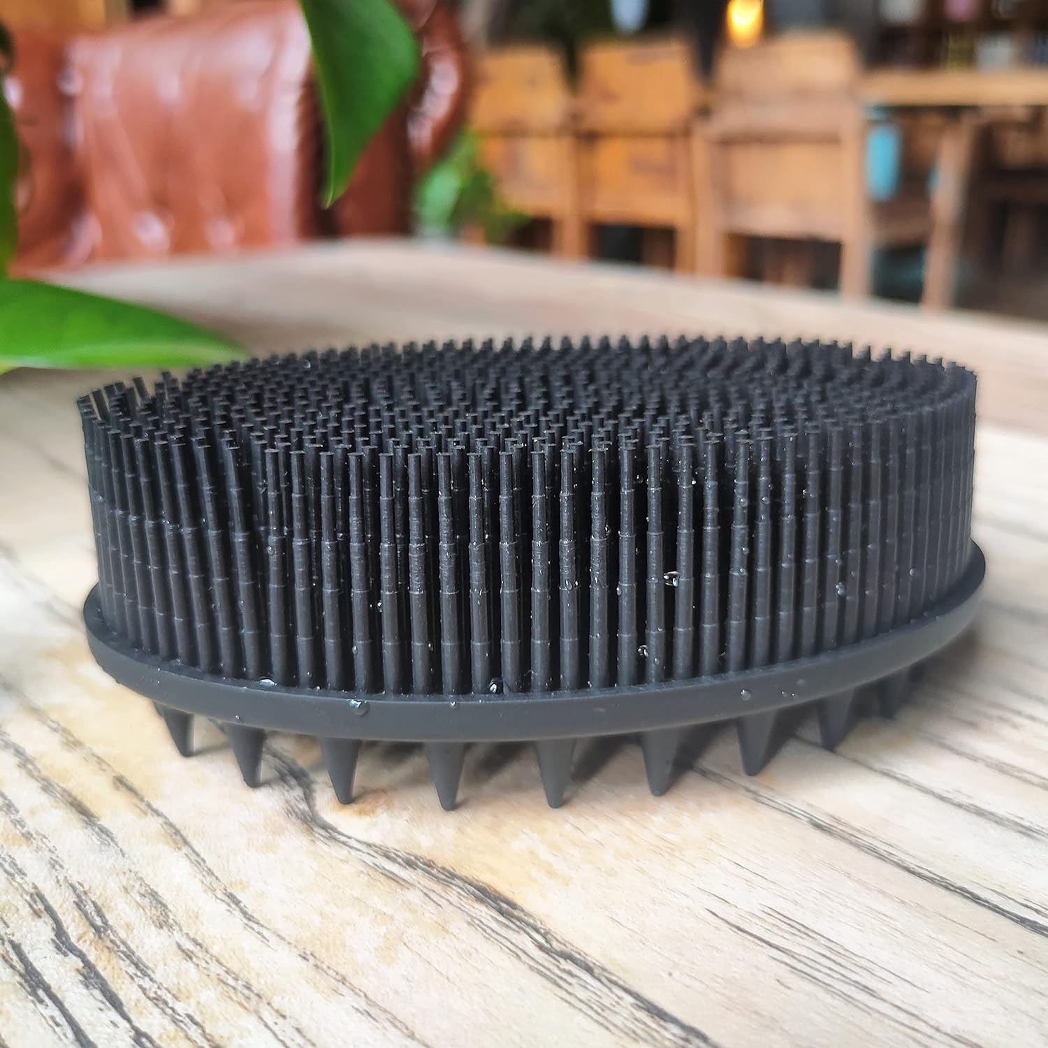 Premium Sensory Brush for Kids or Autism,Soft Silicone Body Scrubber,2 in 1 Sensory Room Occupational Therapy Sensory Brushes,Silicone Loofah,Pets Shower Brush Bath Brush Shampoo Brush(Whale-Teal)