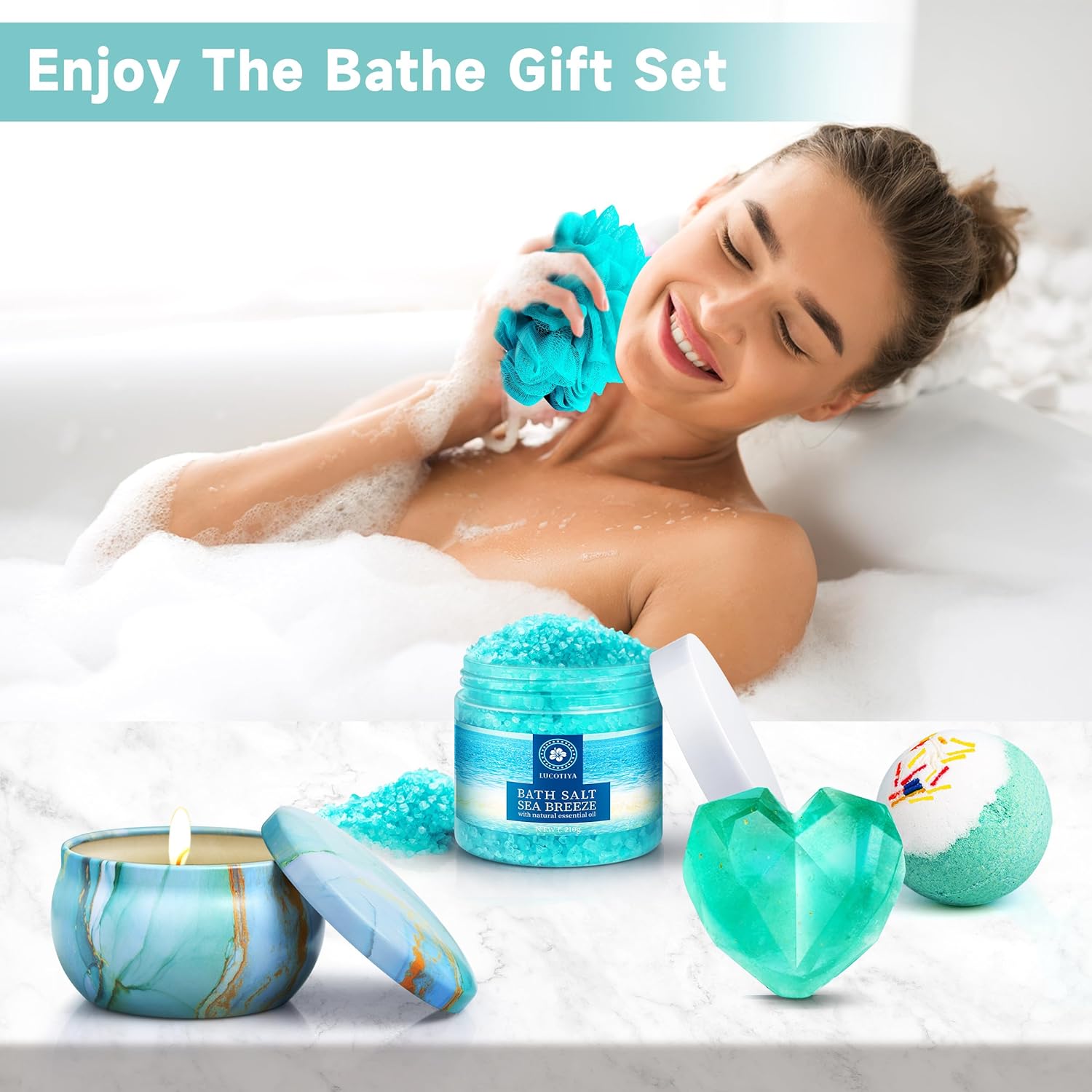 Birthday Gifts for Women, Relaxing Spa Gift Baskets Sets for Women Best Friends Female Mom Sister Wife Her Girlfriend Coworker, Christmas Gifts for Women Who Have Everything