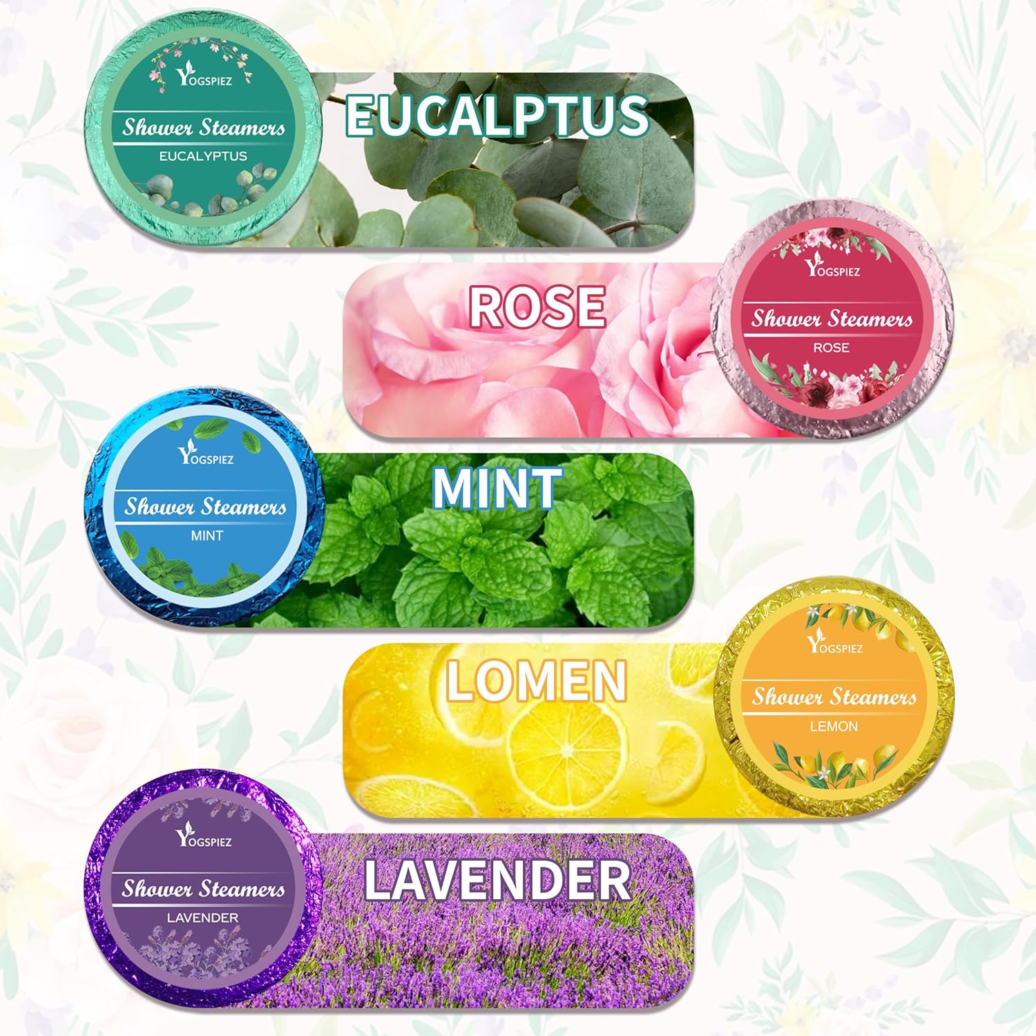 Shower Steamers Aromatherapy,18-Pack with Eucalyptus,Lavender,Shower Bombs for Men and Women - Perfect for Mothers Day Gifts, Presents for Girlfriend, Mom Birthday Gifts from Daughter Son