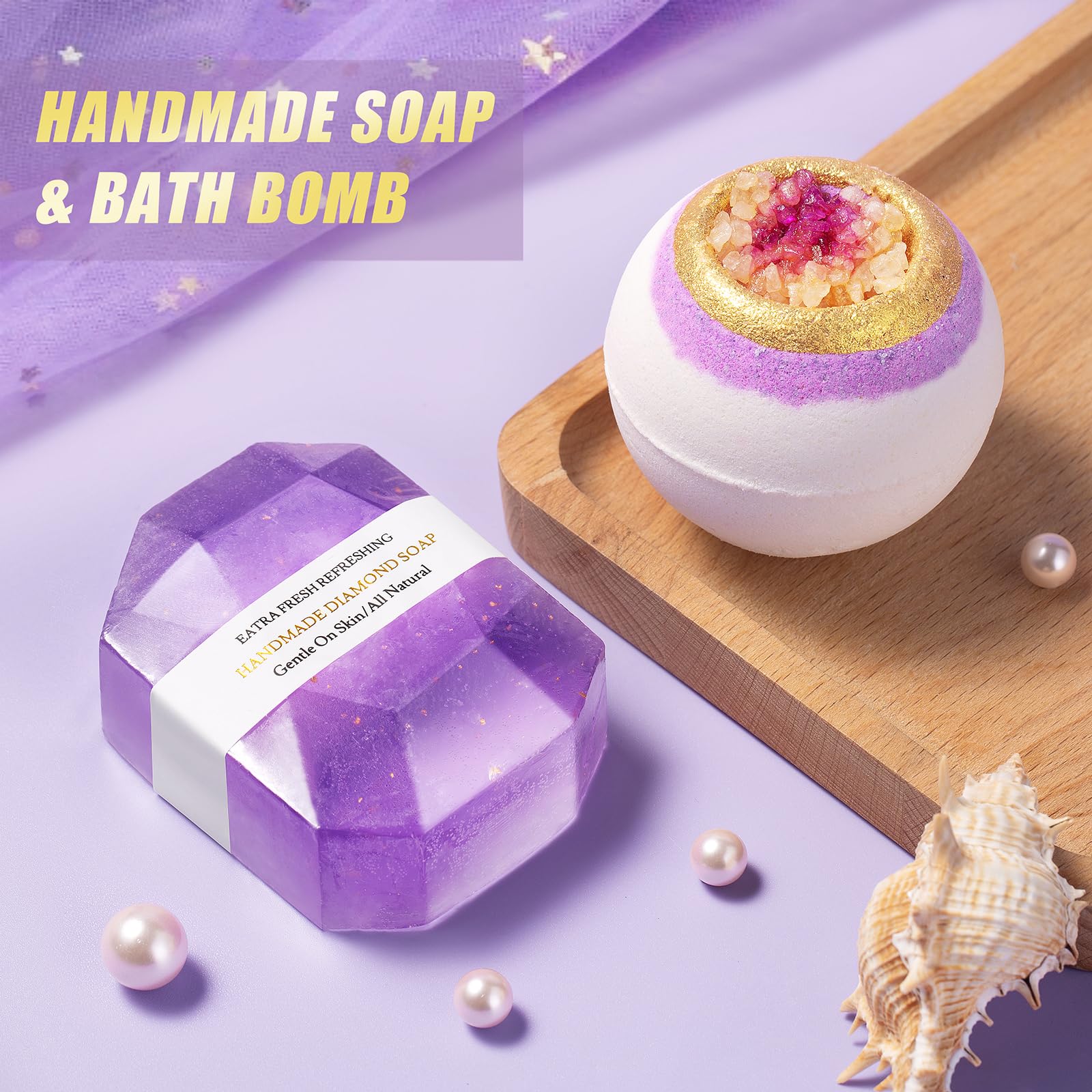 SEDUMBLISS NR 8 - Birthday Gifts for Women Self Care Gifts Get Well Soon Gifts, Happy Birthday Spa Gift Baskets w/Flannel Blanket 40 OZ Tumbler Care Package for Mom Wife Sister Best Friend Her Daughter.