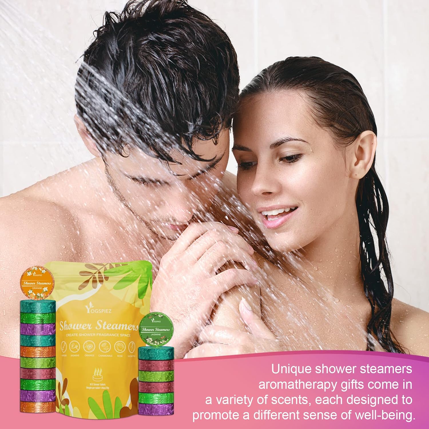 Shower Steamers Aromatherapy,18-Pack with Eucalyptus,Lavender,Shower Bombs for Men and Women - Perfect for Mothers Day Gifts, Presents for Girlfriend, Mom Birthday Gifts from Daughter Son