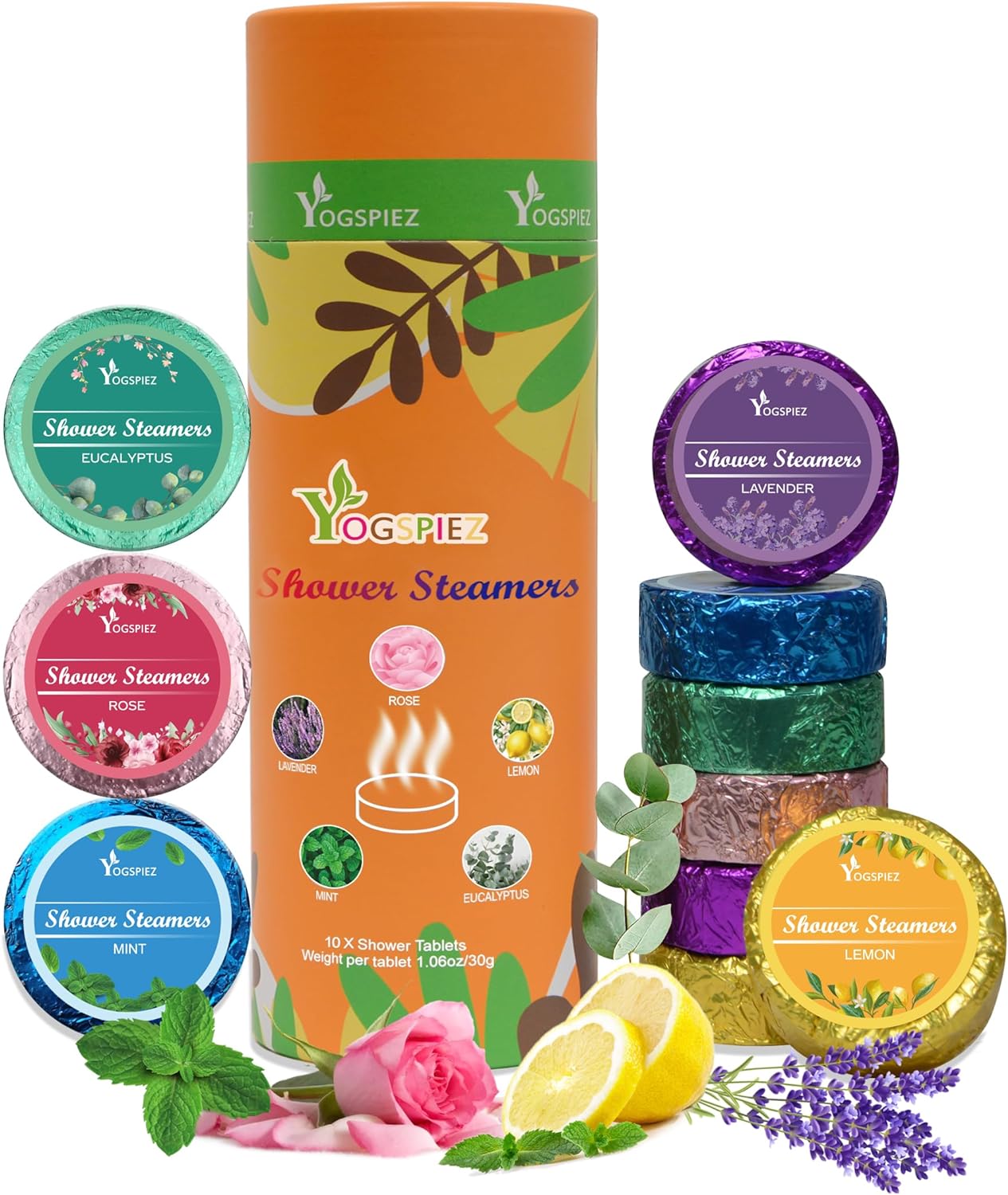 Shower Steamers Aromatherapy,18-Pack with Eucalyptus,Lavender,Shower Bombs for Men and Women - Perfect for Mothers Day Gifts, Presents for Girlfriend, Mom Birthday Gifts from Daughter Son