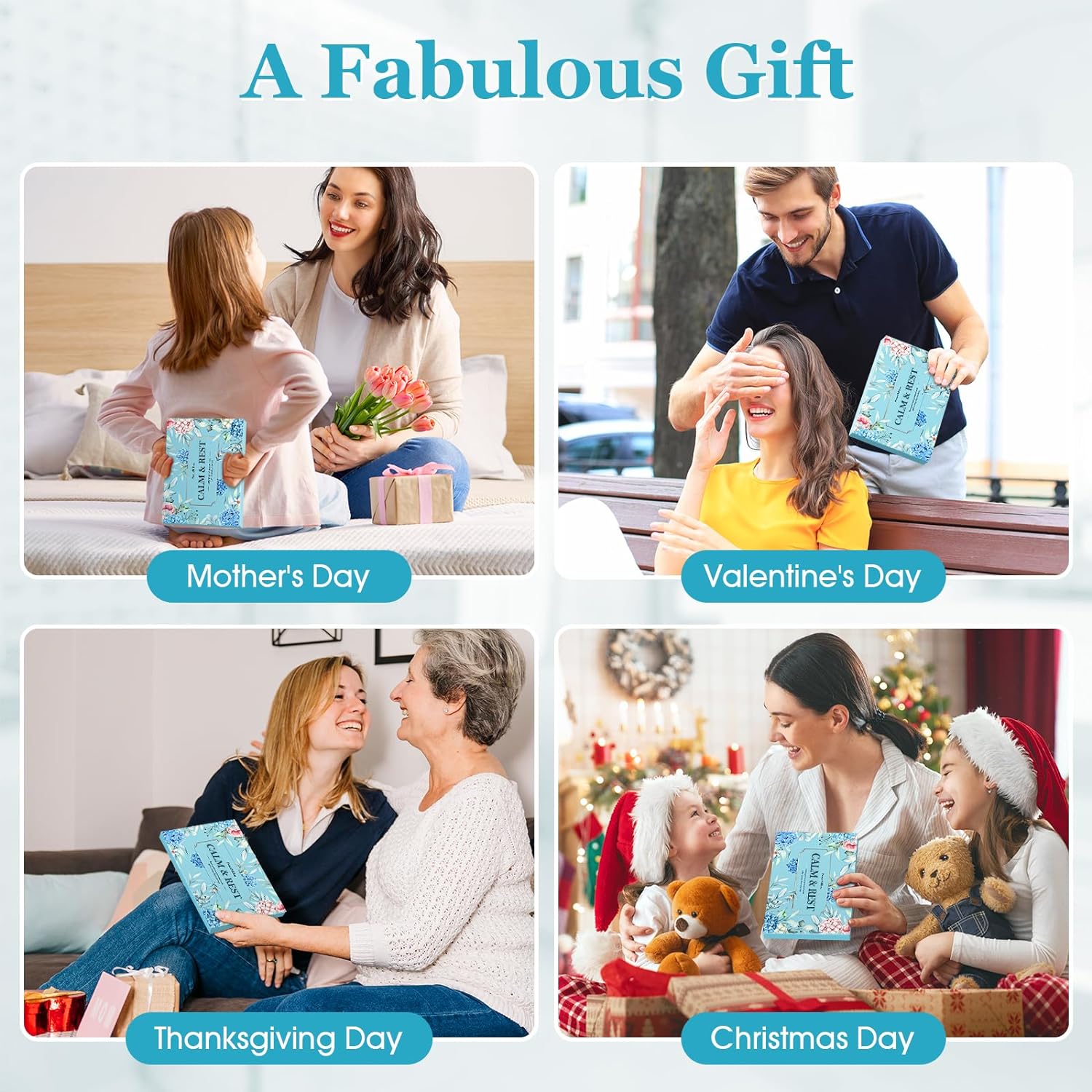 PeaceNBliss Shower Steamers, 6 Pack Bath Bombs, Shower Tablets for Halloween, Christmas, Birthday Gifts for Men and Women Who Have Everything(6 Scents)