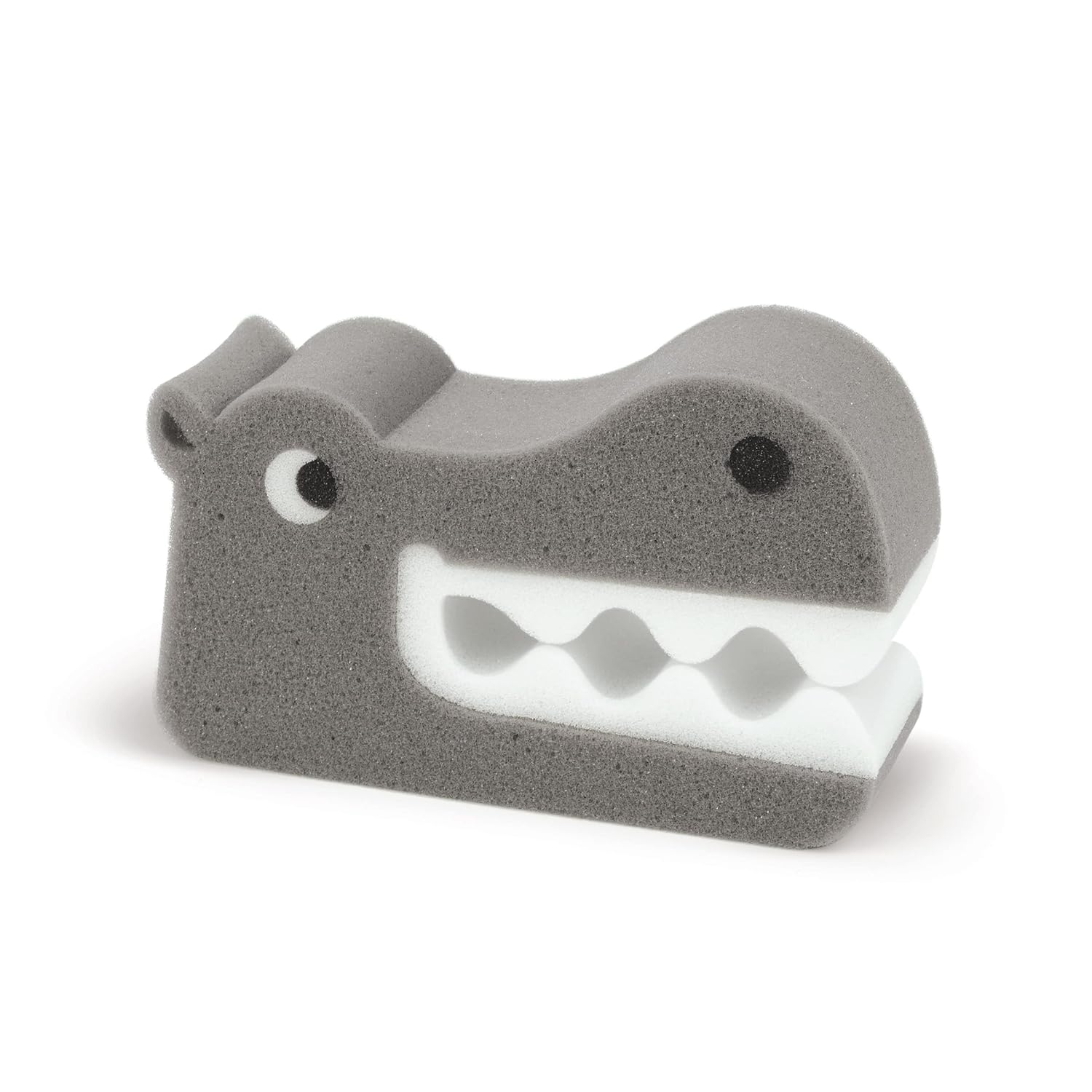 Genuine Fred Bath Biters, Children's Bath Sponge, Shark - Large & Absorbent - Gentle on Skin - Adds Fun to Bathtime or Water Table - Great Gift for Kids & Toddlers