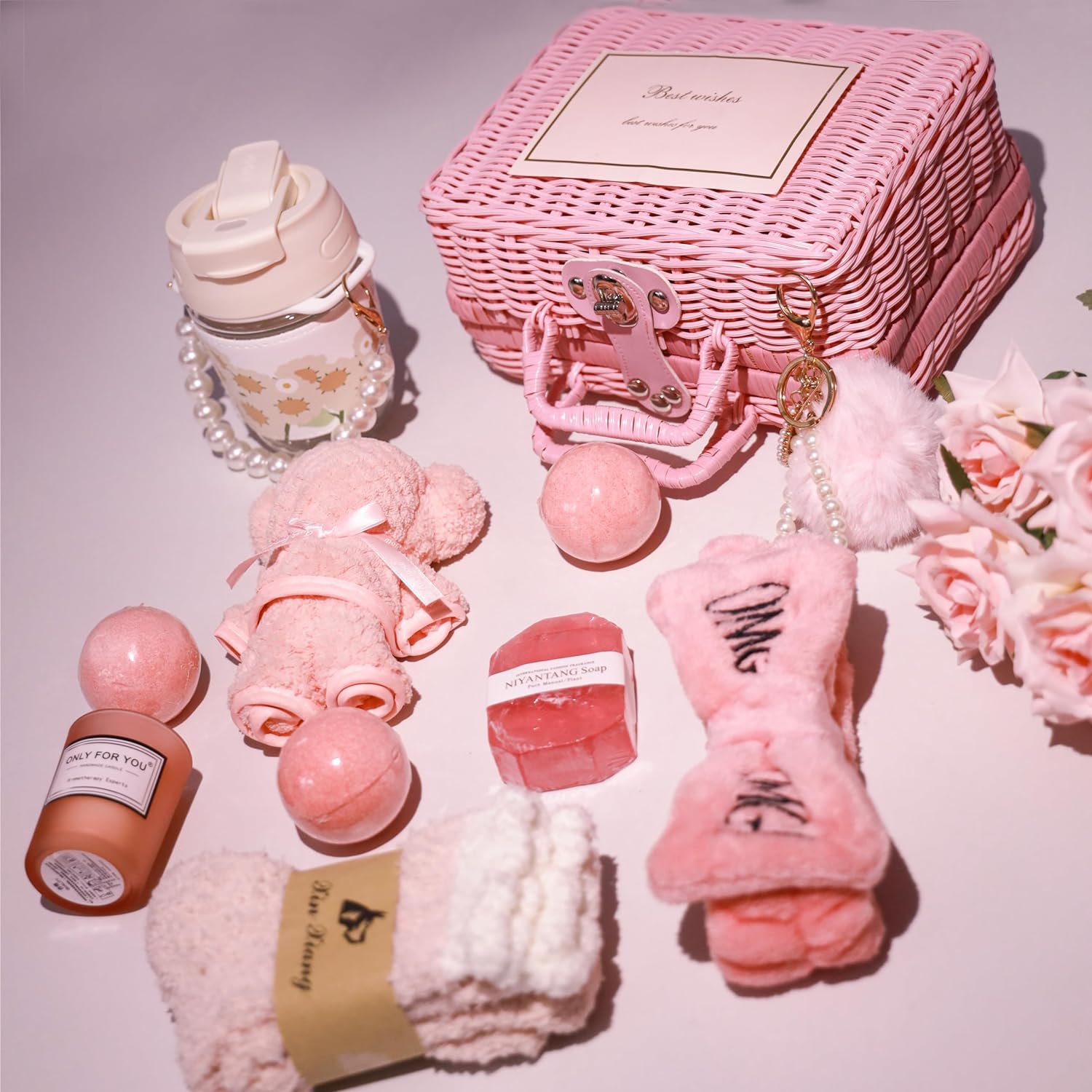 Birthday Gifts for Women,Christmas Gifts Basket for Women Girlfriend Sister Mom Unique Ideas Spa Package Get Well Soon Gifts Friendship Presents for Best Female Friend Wife Christmas Thank You Gifts