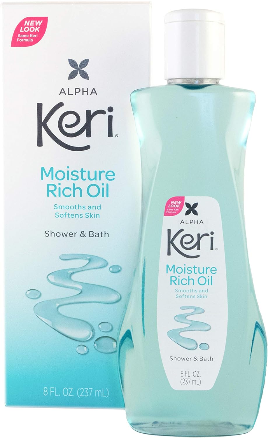 Keri Moisturizing Shower and Bath Oil, 16 Fl Oz