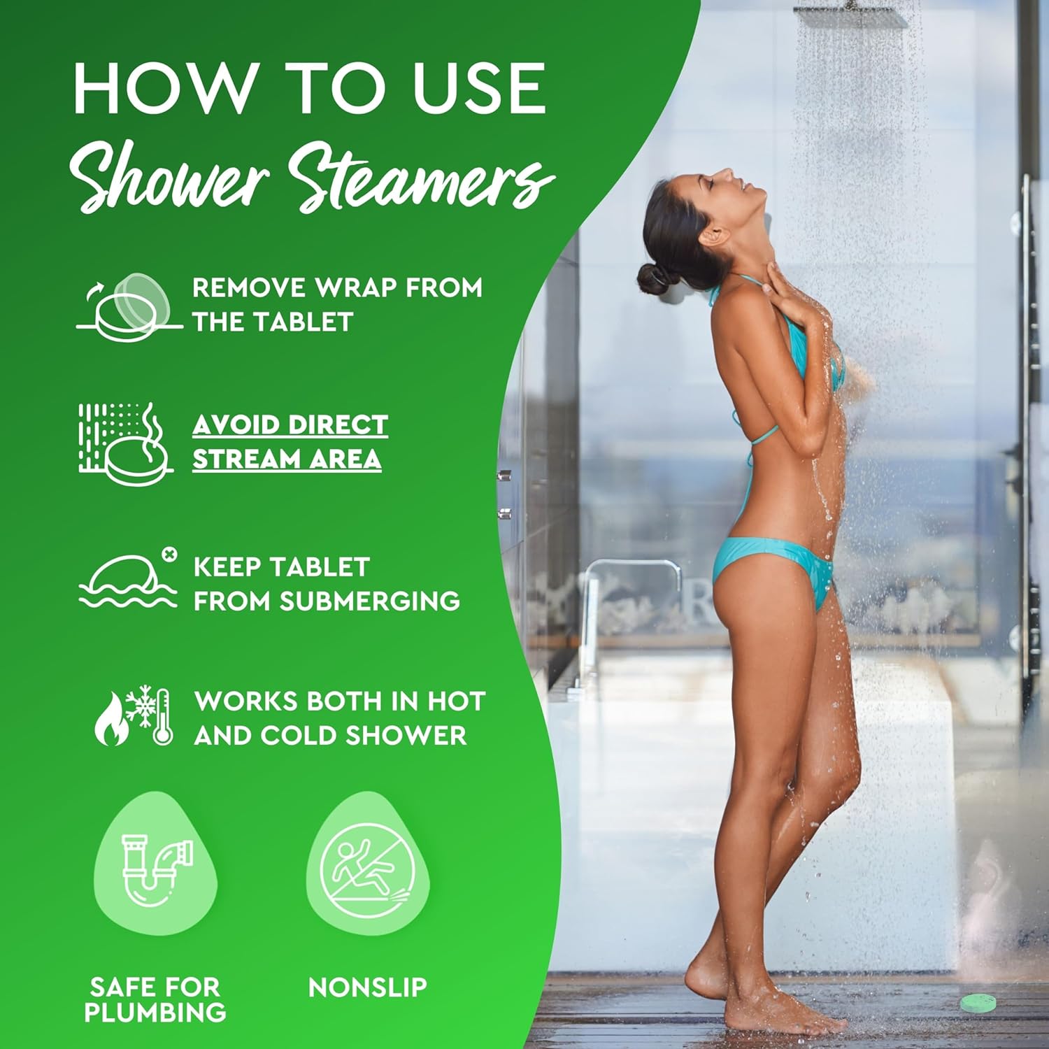 Cleverfy Shower Steamers Aromatherapy - 18 Pack of Menthol & Eucalyptus Shower Bombs with Essential Oils for Relaxation and Nasal Congestion. Christmas Gifts and Stocking Stuffers for Women and Men.