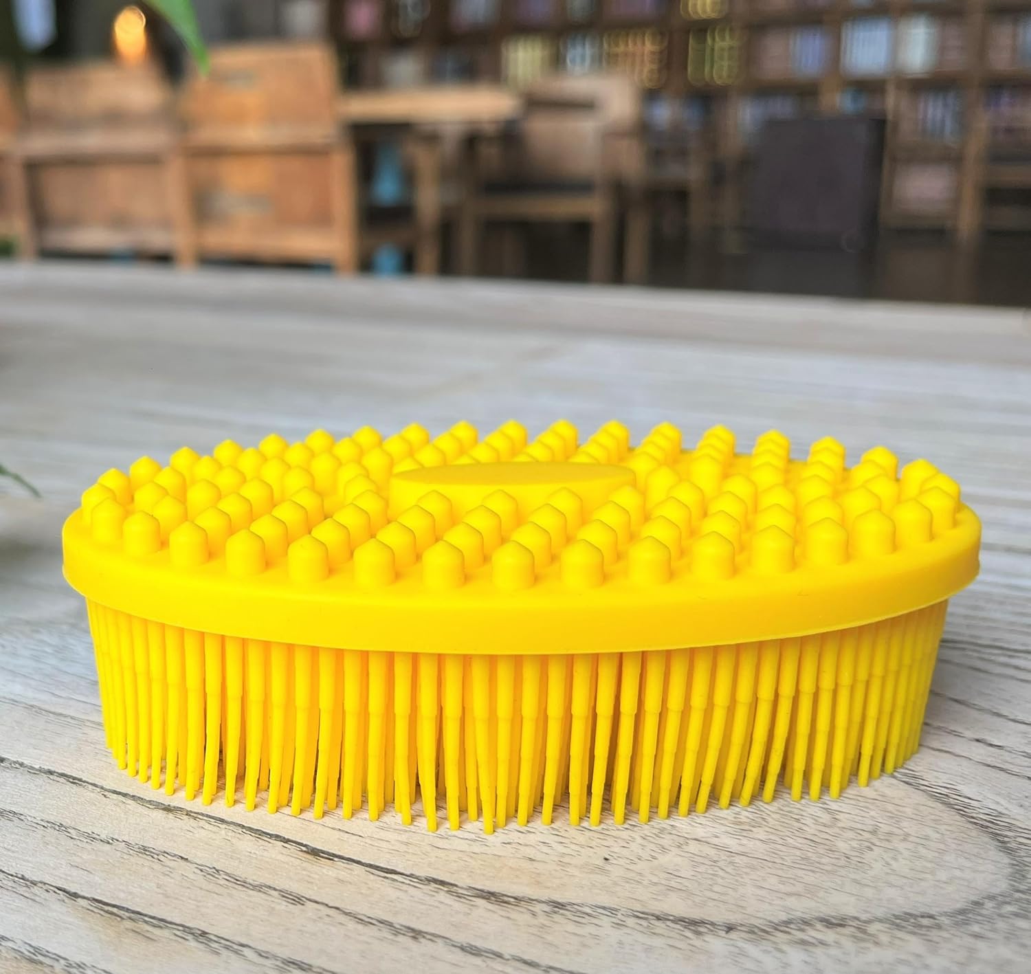 Premium Sensory Brush for Kids or Autism,Soft Silicone Body Scrubber,2 in 1 Sensory Room Occupational Therapy Sensory Brushes,Silicone Loofah,Pets Shower Brush Bath Brush Shampoo Brush(Whale-Teal)