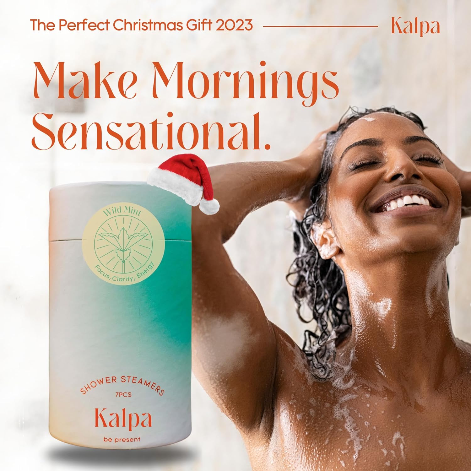 Eucalyptus Shower Steamers with Organic Essential Oils for Clarity, Energy & Focus - Extra Strong, Long Lasting, Super Size - Luxury Aromatherapy Spa Tablets, Hand Made in USA