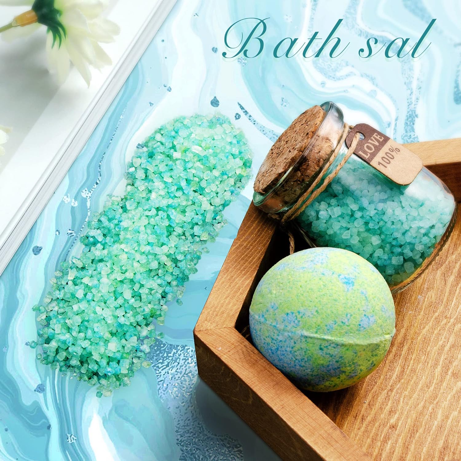 Birthday Gifts for Women, Relaxing Spa Gift Basket Set, Unique Gift Ideas for Women, Valentines Day Gifts for Her Mom Sister Best Friend Wife, Coworker Teacher Nurse Gifts for Women