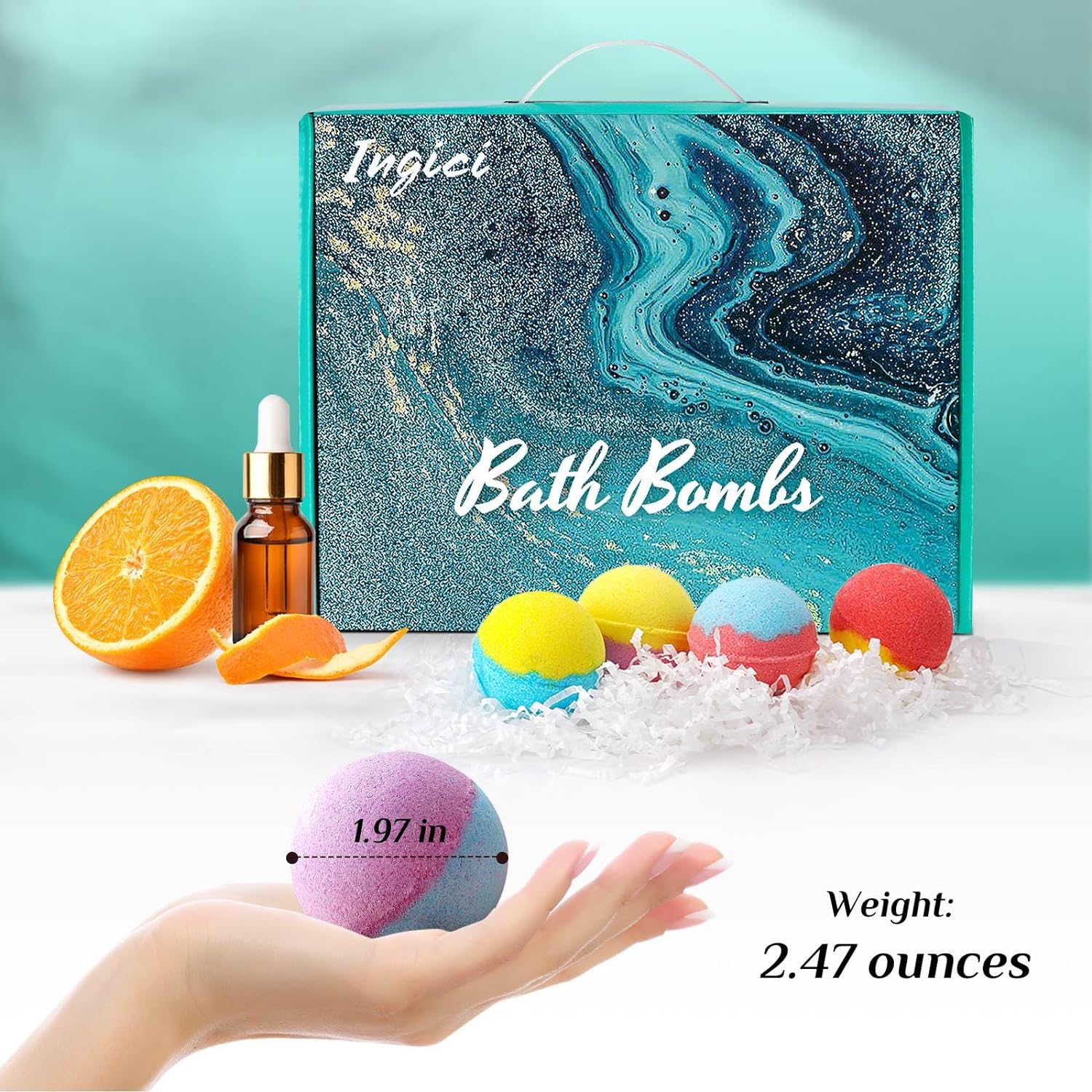 Bath Bombs Gift Set - 20Pcs Bath Bombs for Women, Birthday Gifts for Women, Valentines Day Gifts for Her, Galentines Day Gifts for Mom Her Friend Gifts for Women Bridesmaid