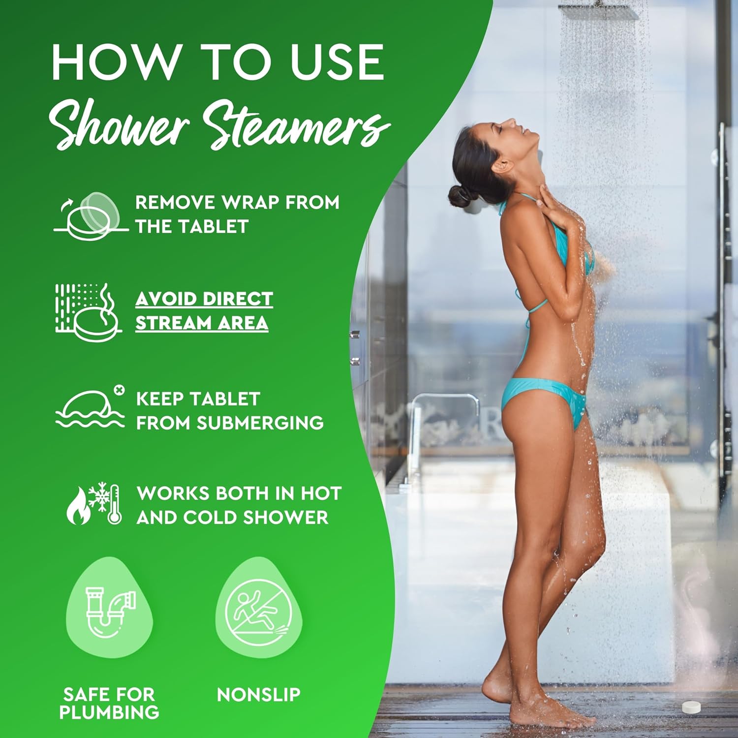 Cleverfy Shower Steamers Aromatherapy - 18 Pack of Menthol & Eucalyptus Shower Bombs with Essential Oils for Relaxation and Nasal Congestion. Christmas Gifts and Stocking Stuffers for Women and Men.