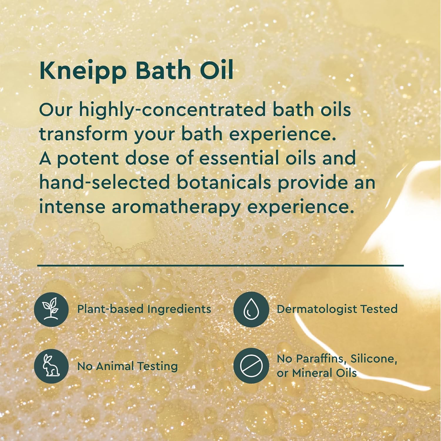 Kneipp Herbal Bath Oil Argan and Marula Beauty Secret, 3.38 Fl Oz