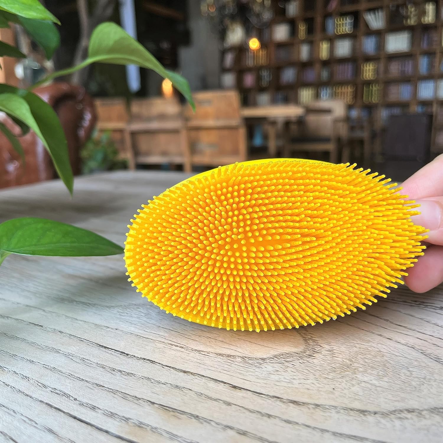 Premium Sensory Brush for Kids or Autism,Soft Silicone Body Scrubber,2 in 1 Sensory Room Occupational Therapy Sensory Brushes,Silicone Loofah,Pets Shower Brush Bath Brush Shampoo Brush(Whale-Teal)