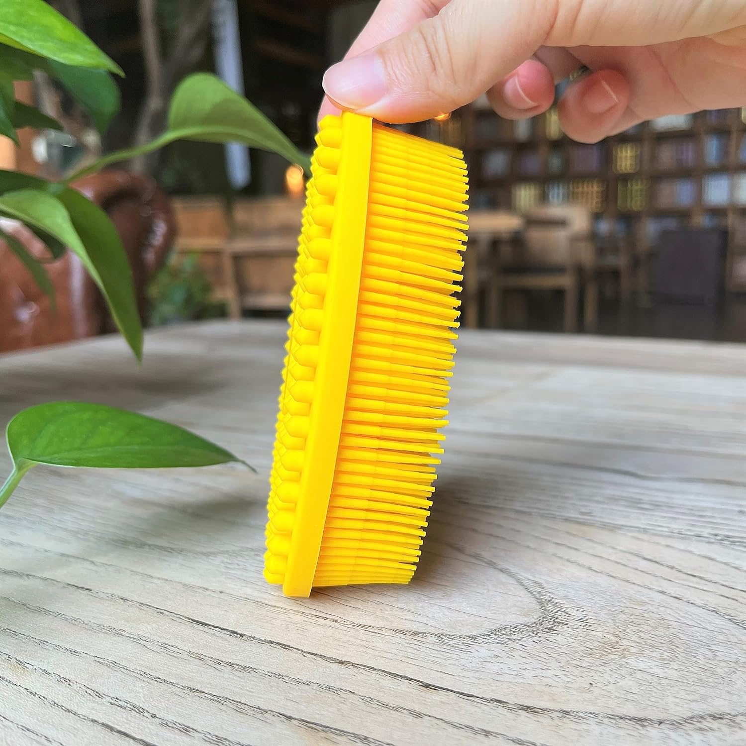 Premium Sensory Brush for Kids or Autism,Soft Silicone Body Scrubber,2 in 1 Sensory Room Occupational Therapy Sensory Brushes,Silicone Loofah,Pets Shower Brush Bath Brush Shampoo Brush(Whale-Teal)