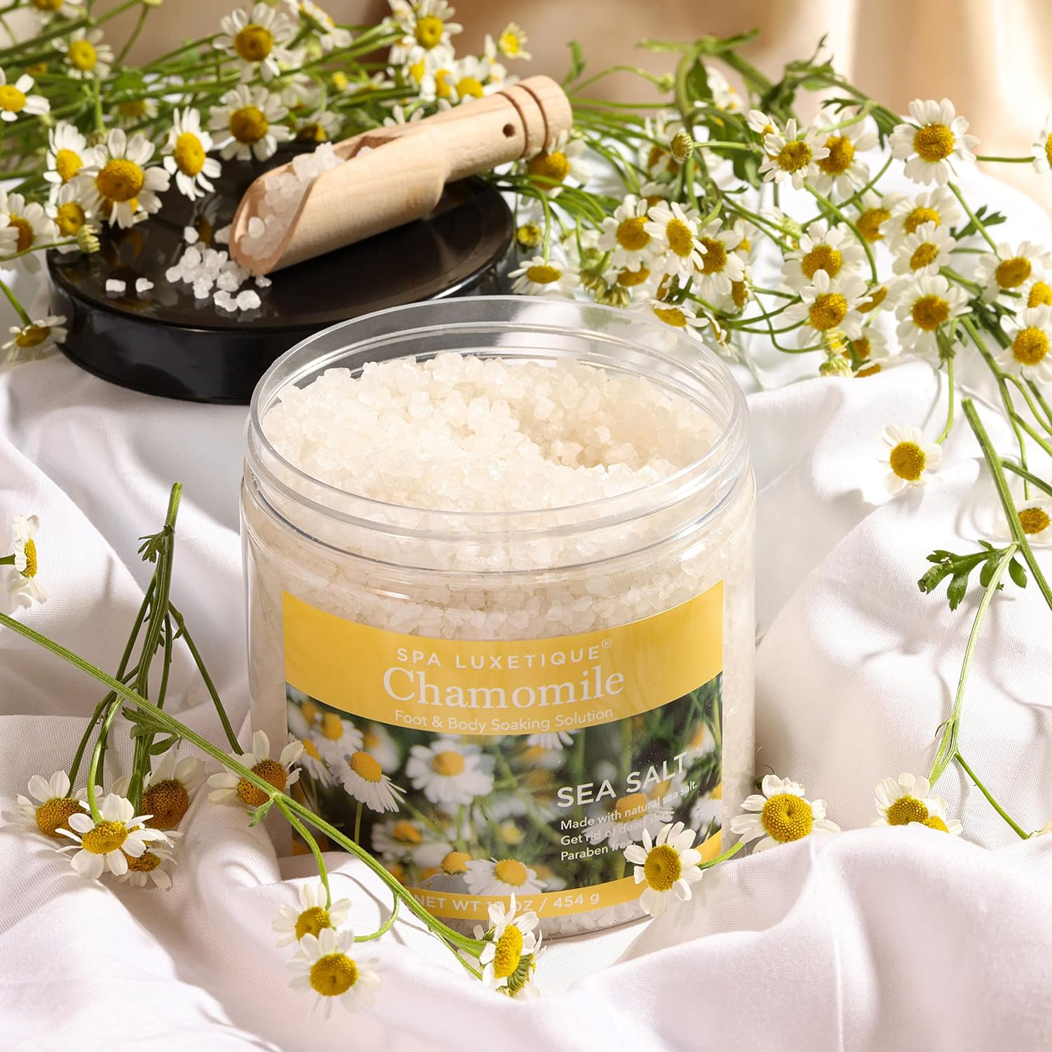 Bath Salts for Soaking, Spa Luxetique Epsom Salts Gifts Set for Women, 3.17lbs Bath Salts for Women, Epsom Salts for Soaking, Mother's Day Christmas Gifts for Woman Mom