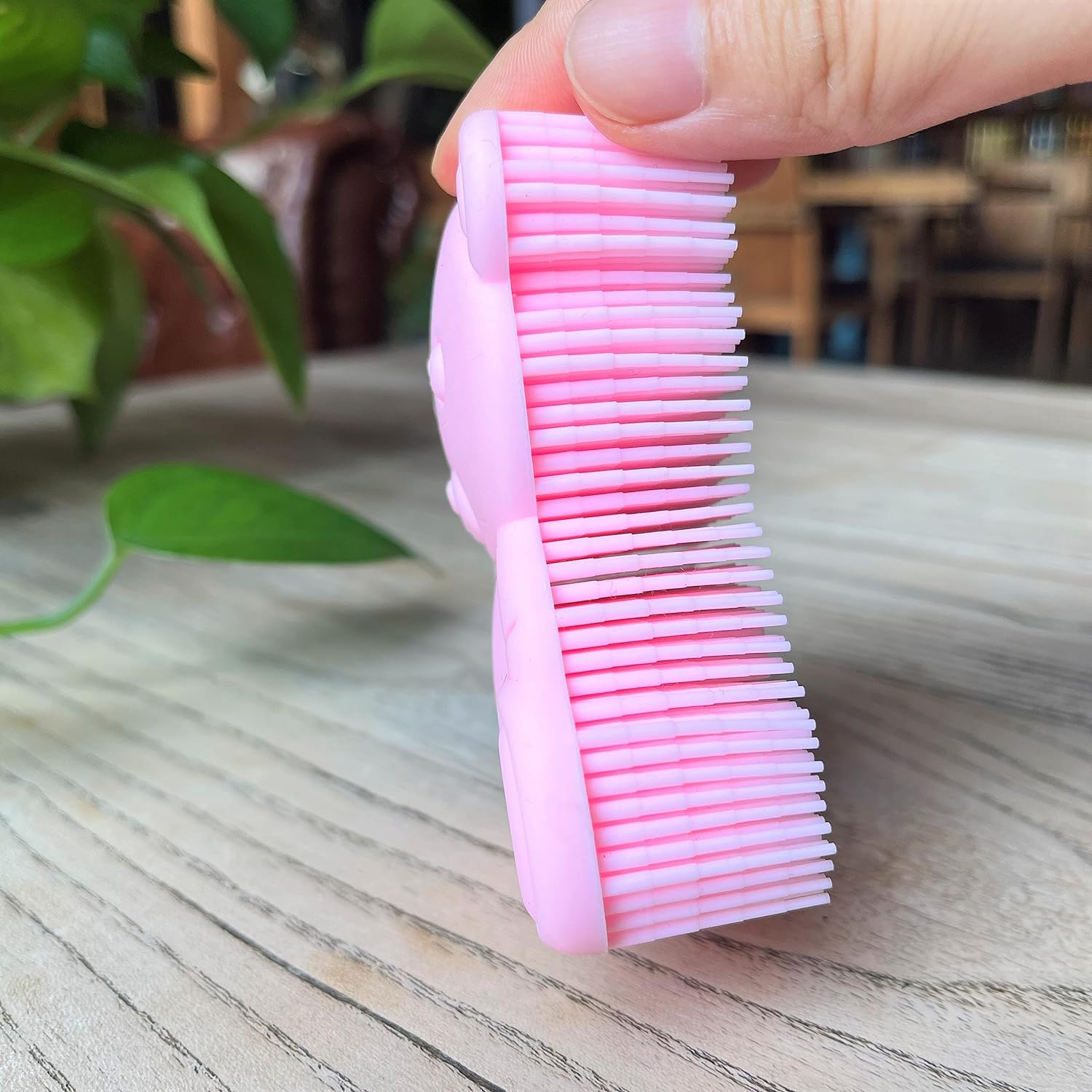 Premium Sensory Brush for Kids or Autism,Soft Silicone Body Scrubber,2 in 1 Sensory Room Occupational Therapy Sensory Brushes,Silicone Loofah,Pets Shower Brush Bath Brush Shampoo Brush(Whale-Teal)