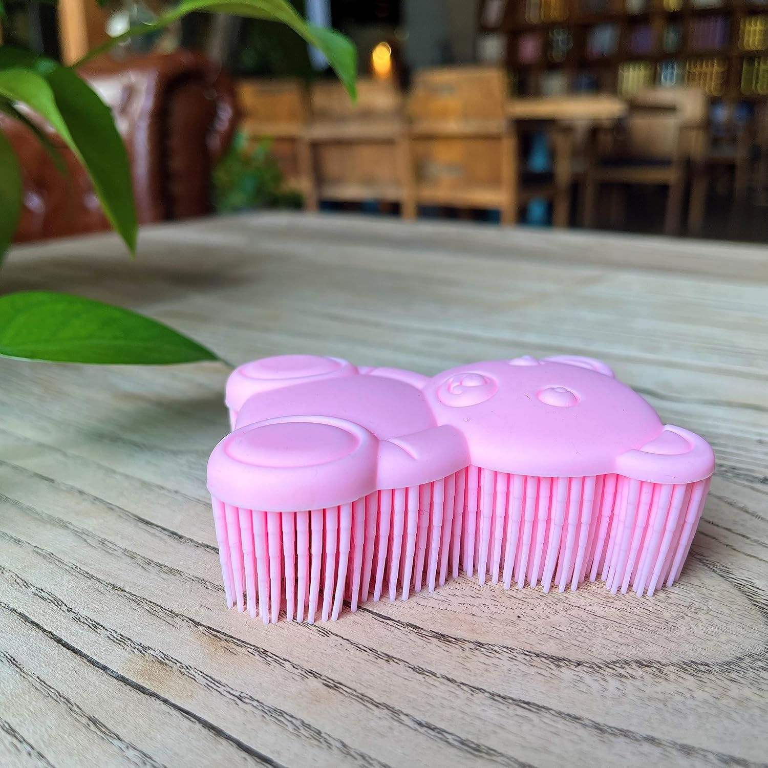 Premium Sensory Brush for Kids or Autism,Soft Silicone Body Scrubber,2 in 1 Sensory Room Occupational Therapy Sensory Brushes,Silicone Loofah,Pets Shower Brush Bath Brush Shampoo Brush(Whale-Teal)