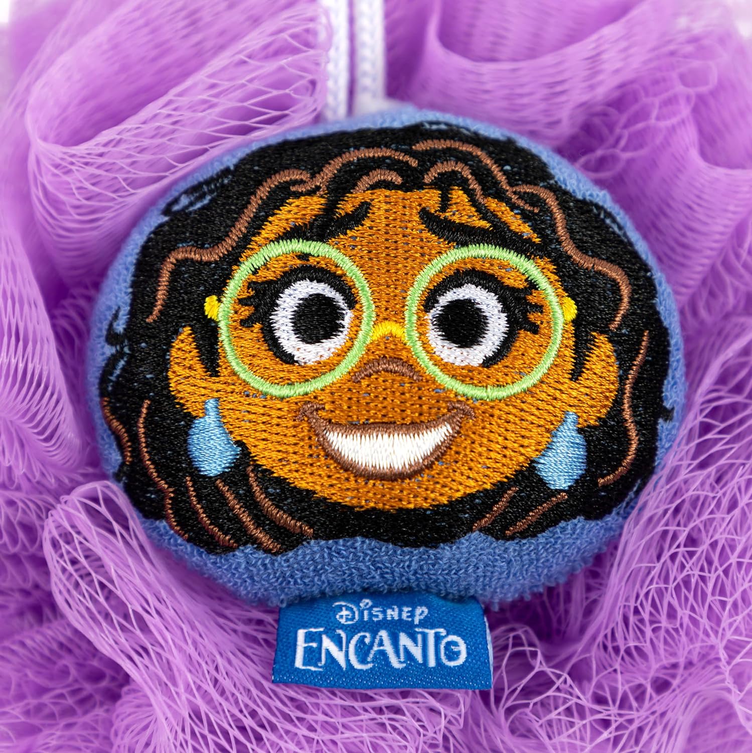 Disney Encanto Mirabel 2 Piece Loofah Set – Kids Bath & Shower Body Scrubber Sponge