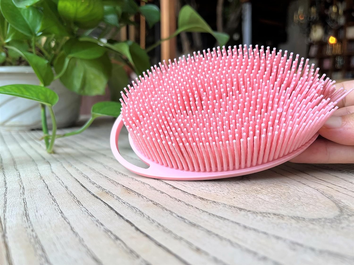 Premium Sensory Brush for Kids or Autism,Soft Silicone Body Scrubber,2 in 1 Sensory Room Occupational Therapy Sensory Brushes,Silicone Loofah,Pets Shower Brush Bath Brush Shampoo Brush(Whale-Teal)