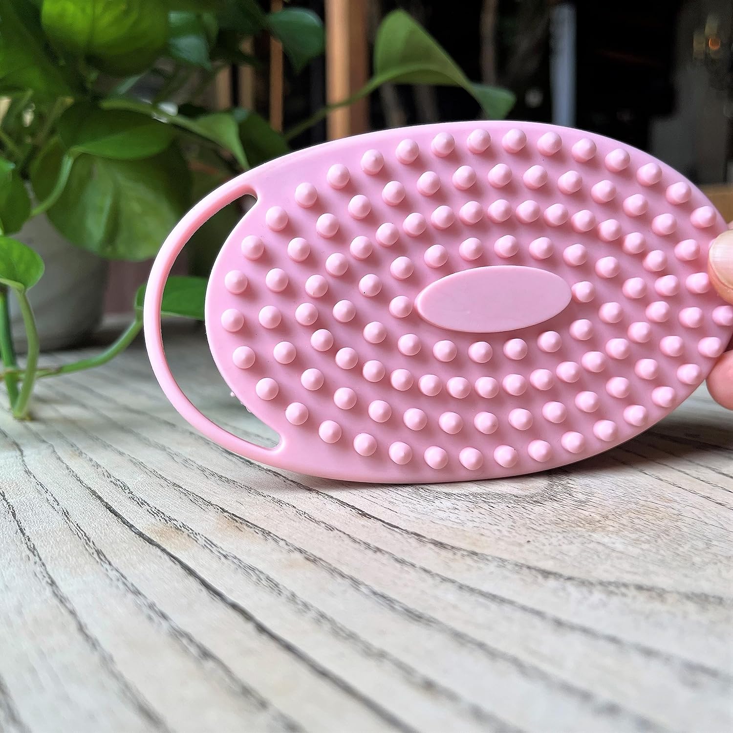 Premium Sensory Brush for Kids or Autism,Soft Silicone Body Scrubber,2 in 1 Sensory Room Occupational Therapy Sensory Brushes,Silicone Loofah,Pets Shower Brush Bath Brush Shampoo Brush(Whale-Teal)