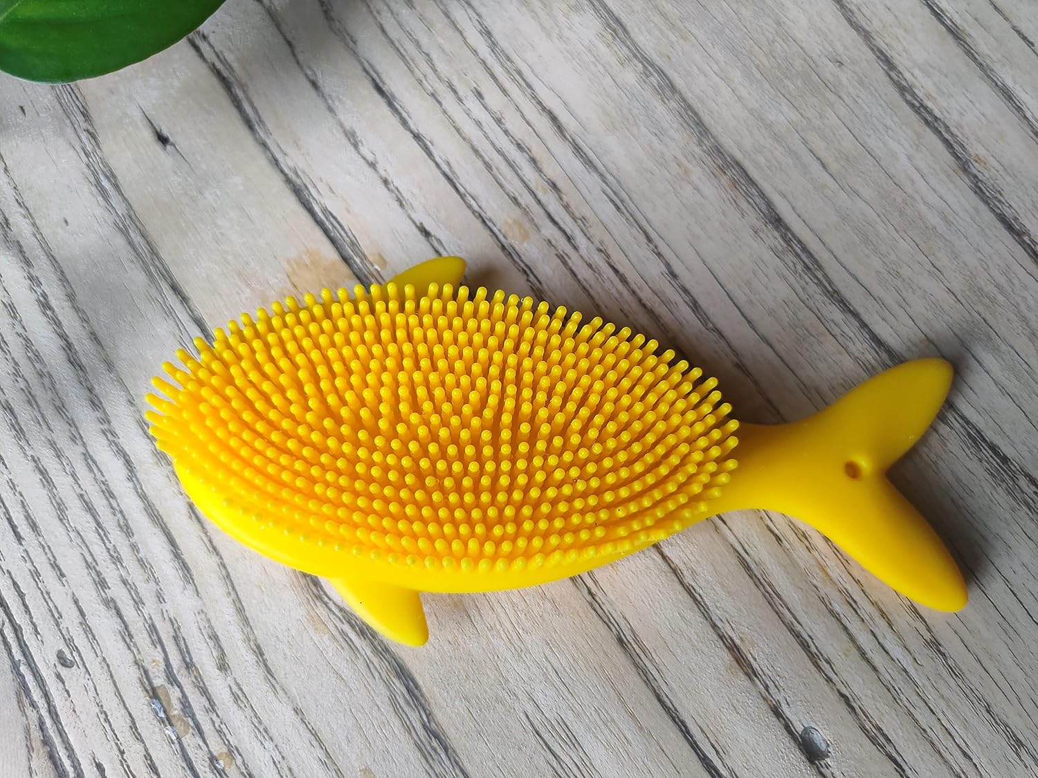 Premium Sensory Brush for Kids or Autism,Soft Silicone Body Scrubber,2 in 1 Sensory Room Occupational Therapy Sensory Brushes,Silicone Loofah,Pets Shower Brush Bath Brush Shampoo Brush(Whale-Teal)