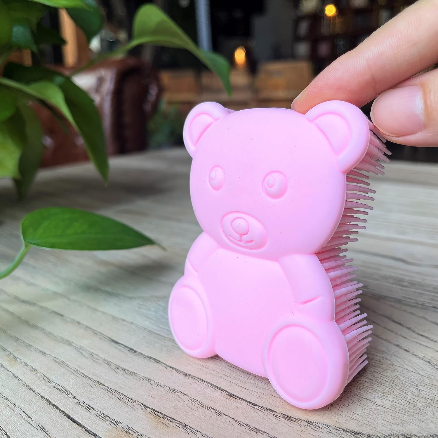 Premium Sensory Brush for Kids or Autism,Soft Silicone Body Scrubber,2 in 1 Sensory Room Occupational Therapy Sensory Brushes,Silicone Loofah,Pets Shower Brush Bath Brush Shampoo Brush(Whale-Teal)